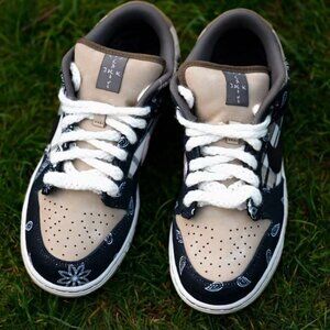 New Nike Dunk Cashew Flower Women's Sports Shoes
